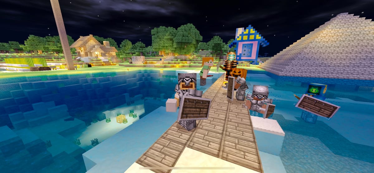 Minecraft PE を開発チームに導入してみた